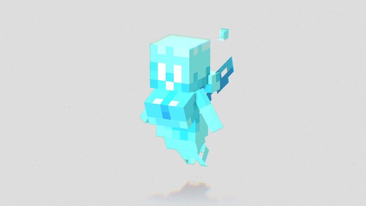 Thicc Allay 3D Model