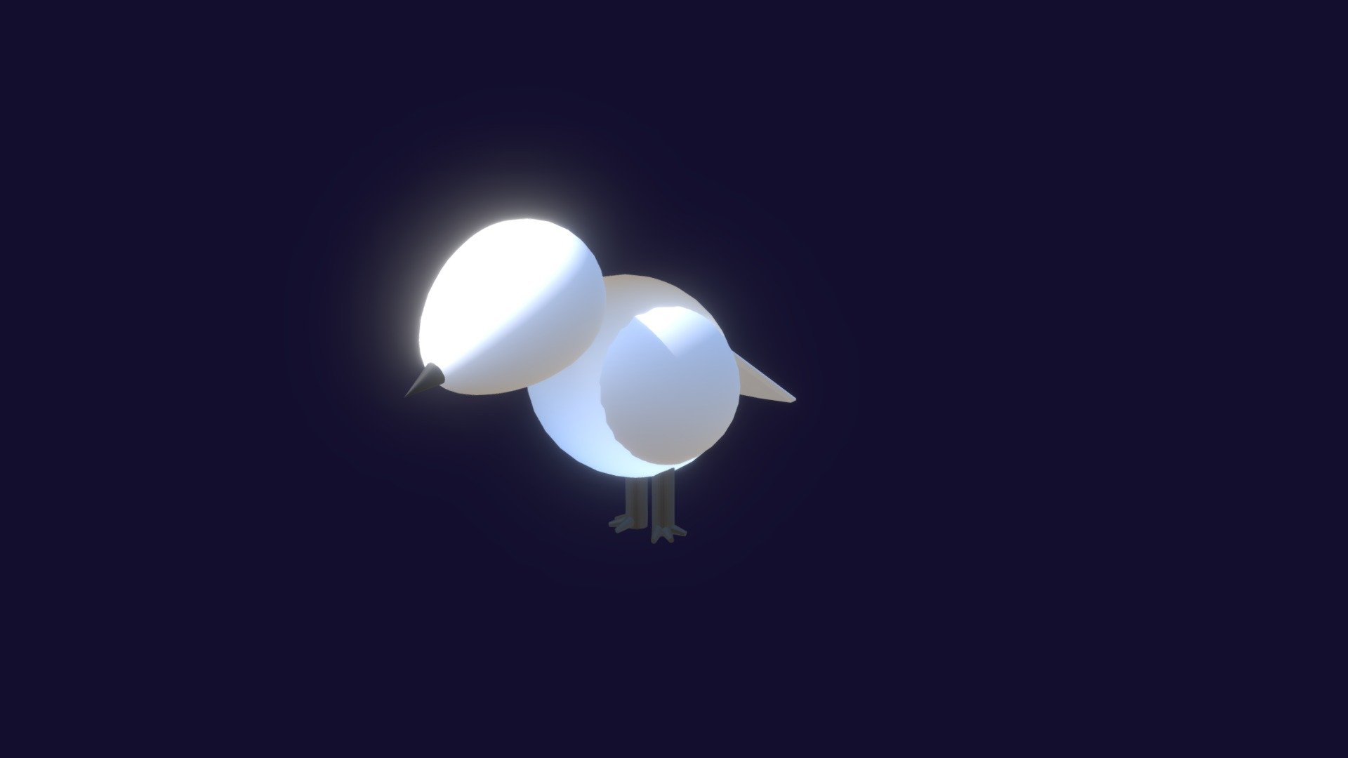Animated Bird (lowpoly)