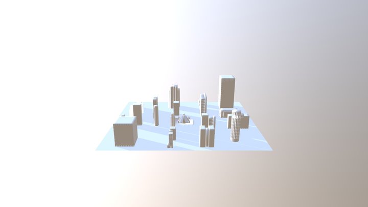 Ciudad 3D Model
