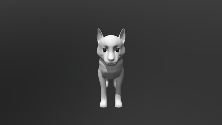 Husky 3D Model