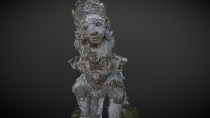 Bali - hindu sculpture 3D Model