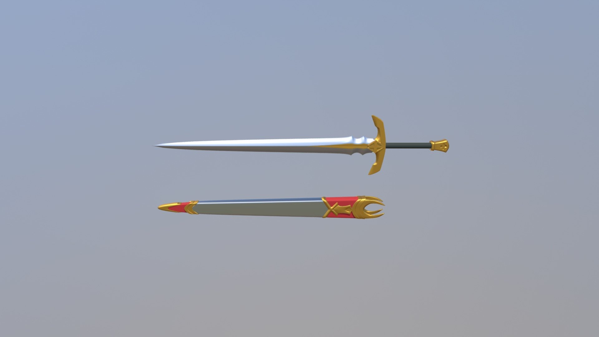 FGO - Astolfo's sword and Scabbard