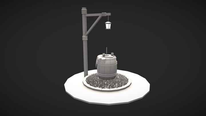Barrel 3D Model