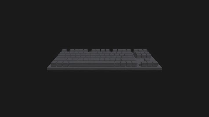 keyboard v2 3D Model