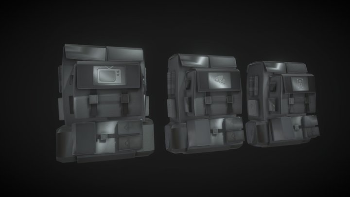 Alliance backpacks – Free 3D Model STL