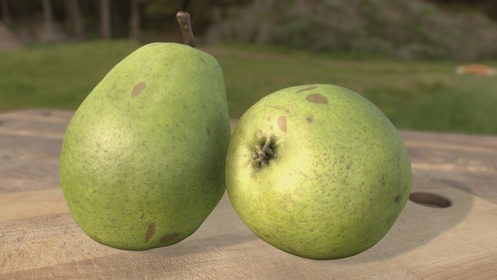 Green Pear – Modèle 3D gratuit STL