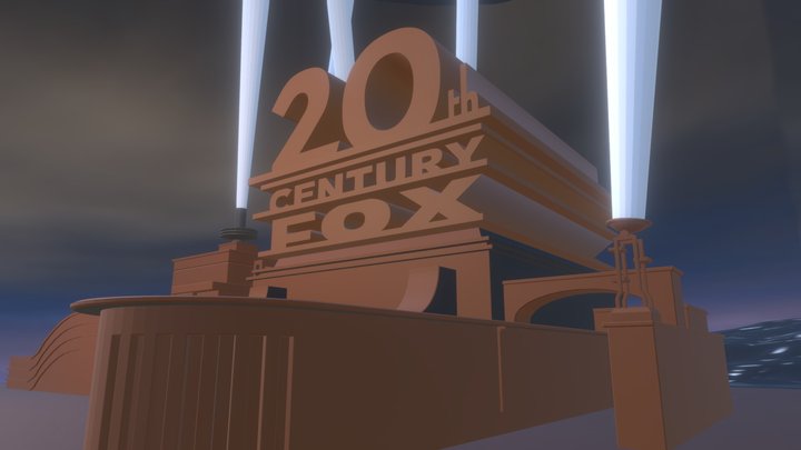 20th Century Fox 3DS Max V4 3D Model