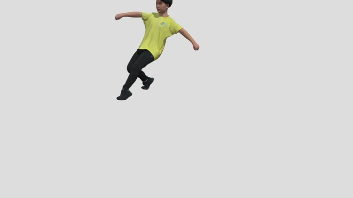 small_Breakdance Freezes 3D Model