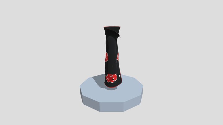 akatsuki-costume 3D Model