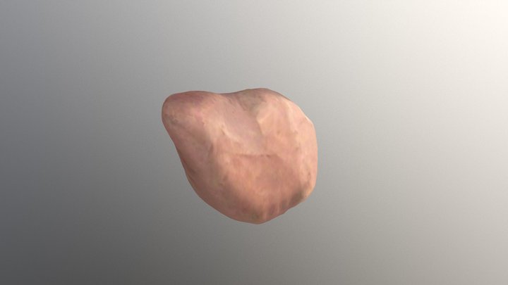 Rose quartz 3D Model
