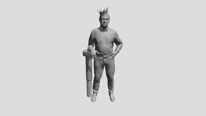 Male 3D print 3D Model