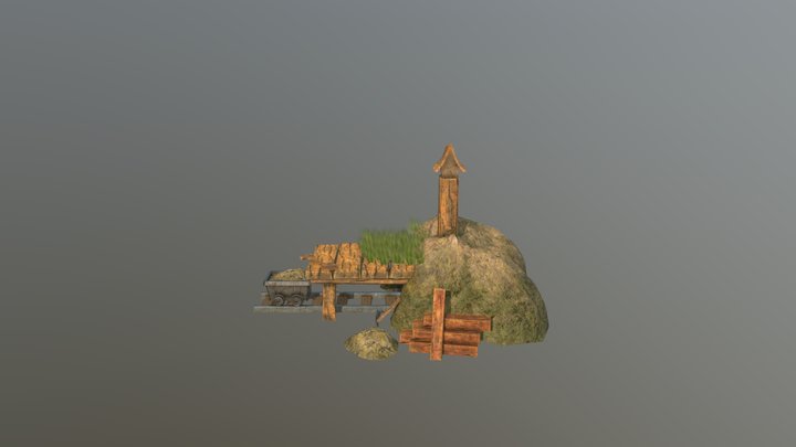 Mine Stage 2 3D Model