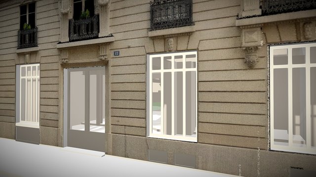 Building Renovation: Scan to 3D Model Example 3D Model