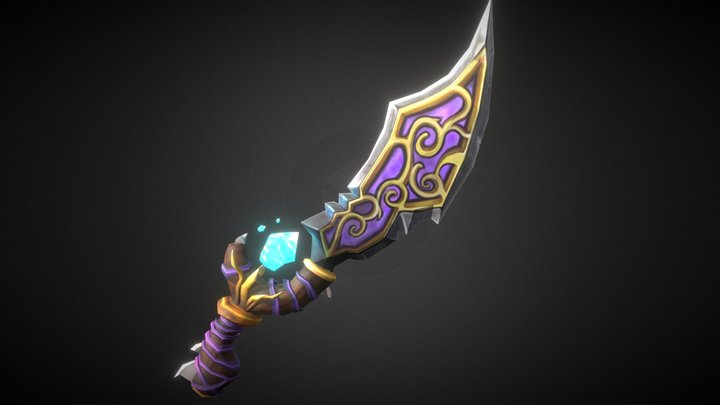 WoW - Weaponcraft - Blade of Anorath 3D Model