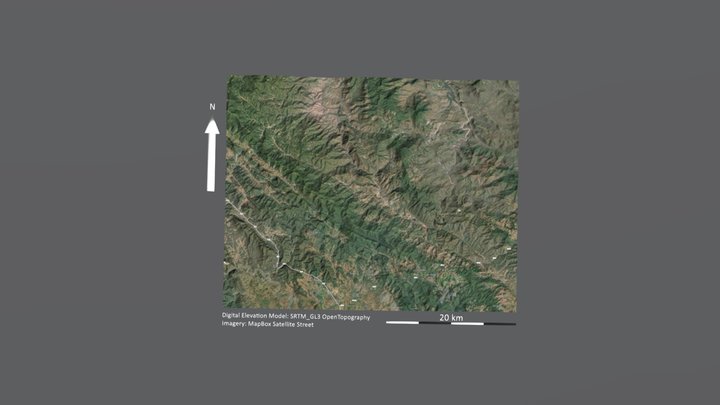 Mont Vemtox 3D Model