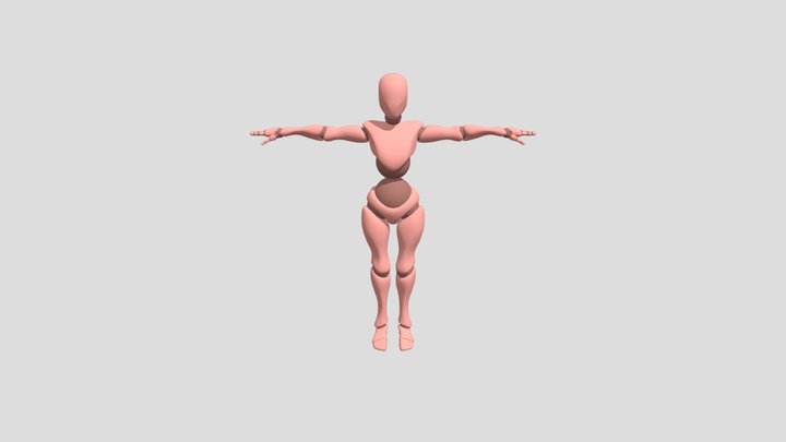 X Bot from mixamo 3D Model