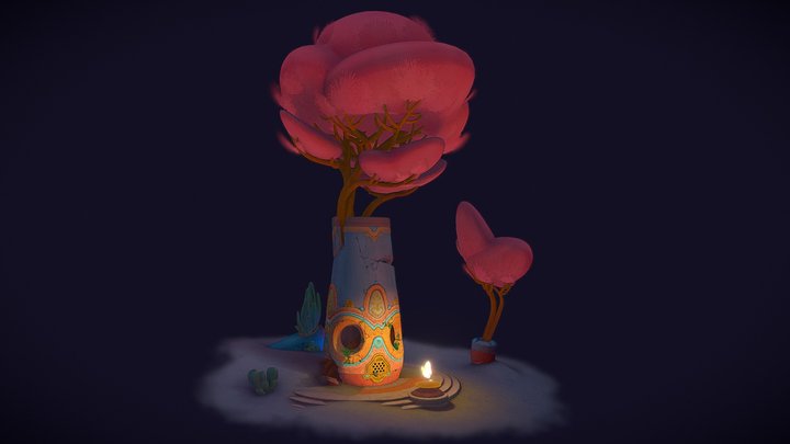 Ancient Pot 3D Model