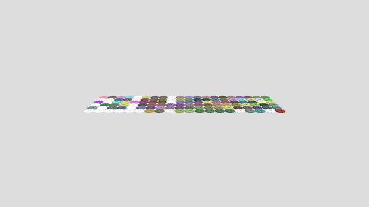 Test Color 3D Model