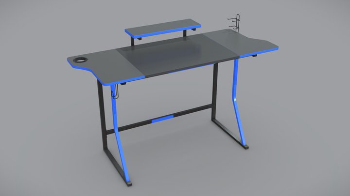 Gaming Table 3D Model