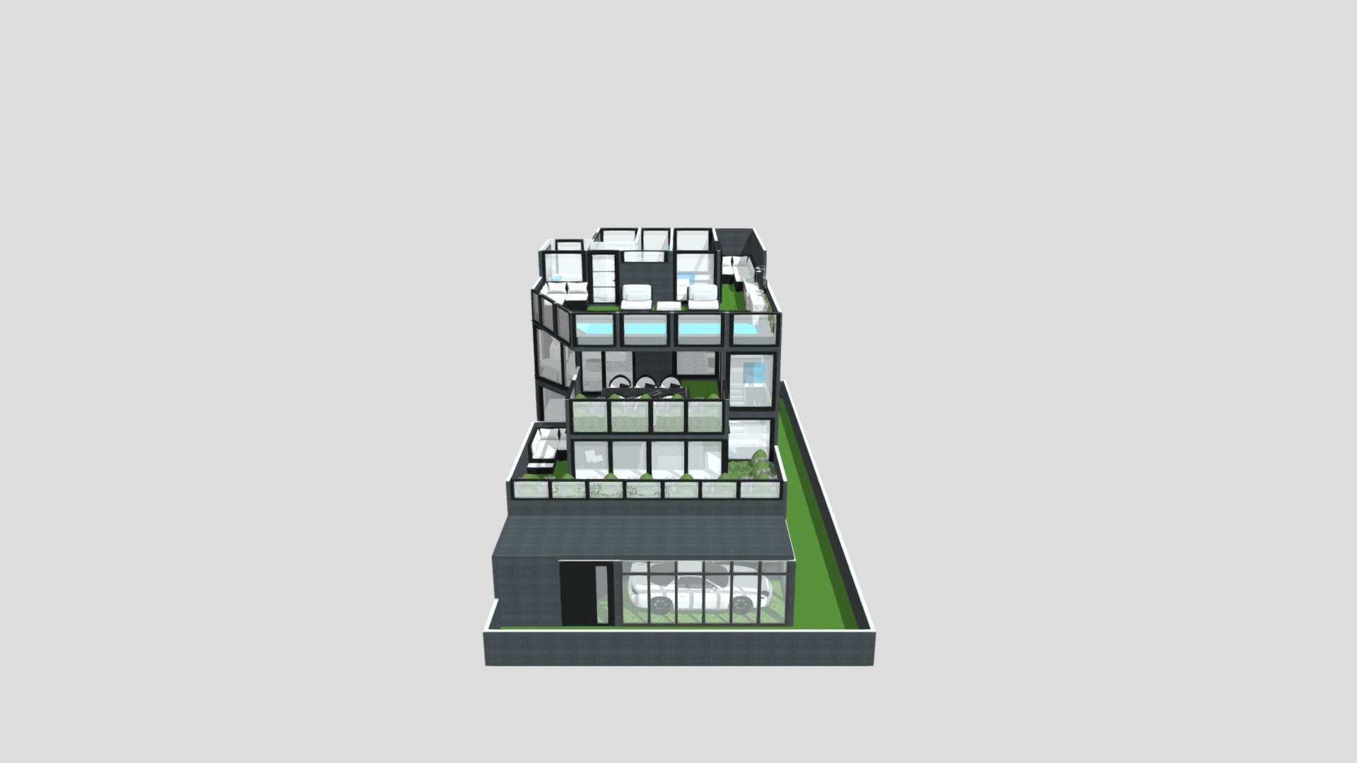 modern villa