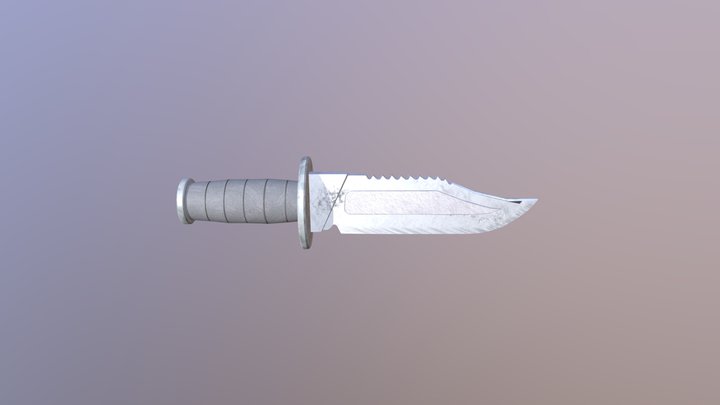 Cuchillo 3D Model