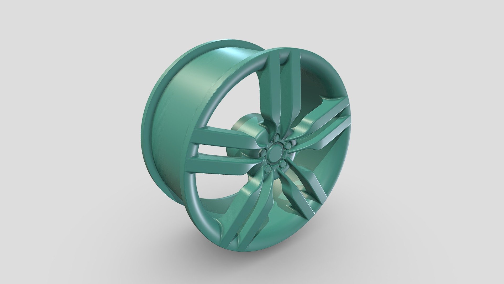 Колесный диск Replay Replica-1_52х26 3D model thumbnail
