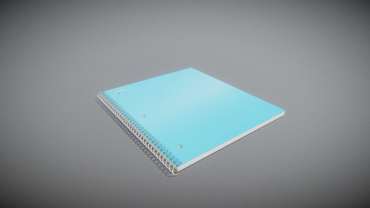Spiral_Notebook 3D Model