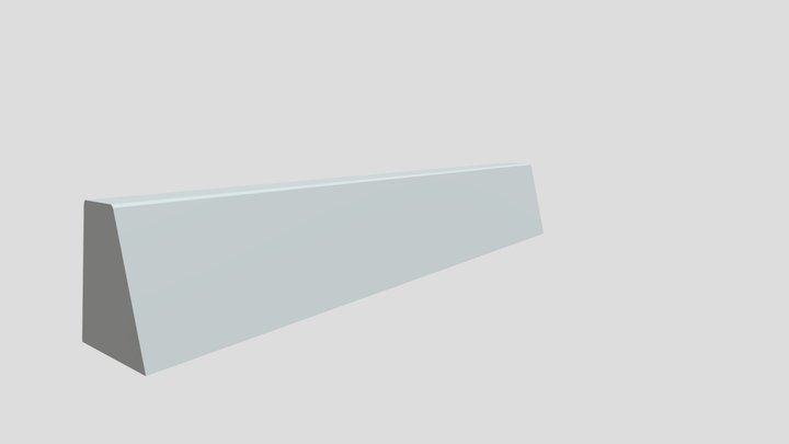 New TDOT Barrier 3D Model