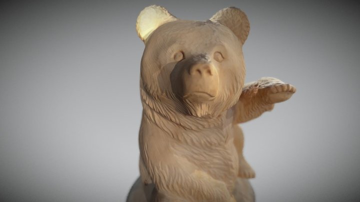 Медвежонок 3D Model