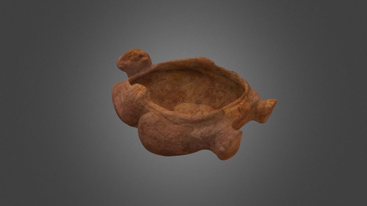 Cuenco antropomorfo 3D Model