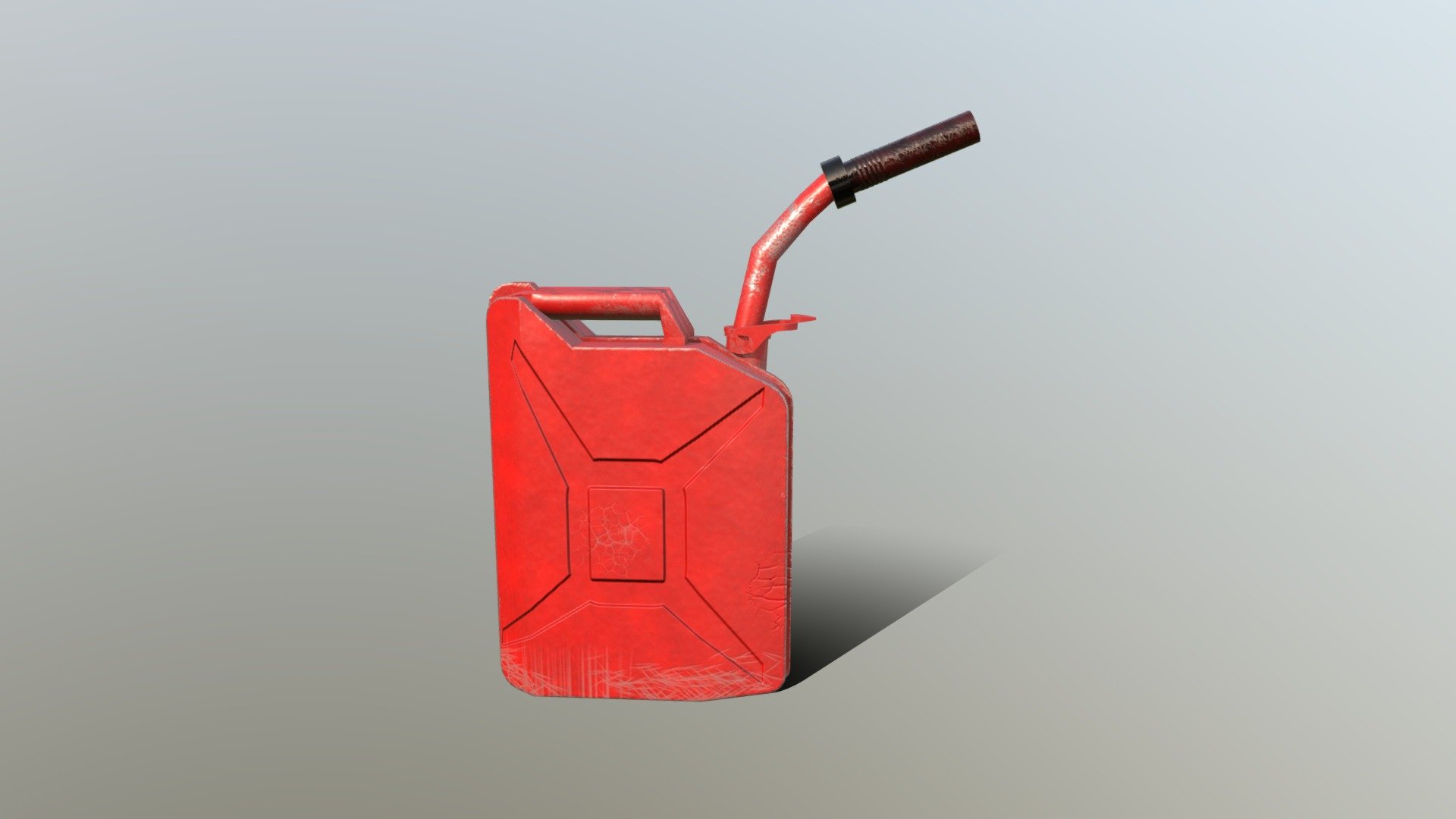 Jerry Gas Can base with indent