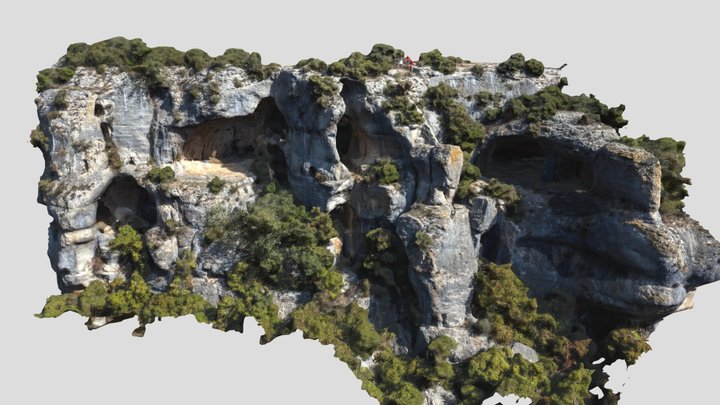 Gorges de la Cesse 3D Model