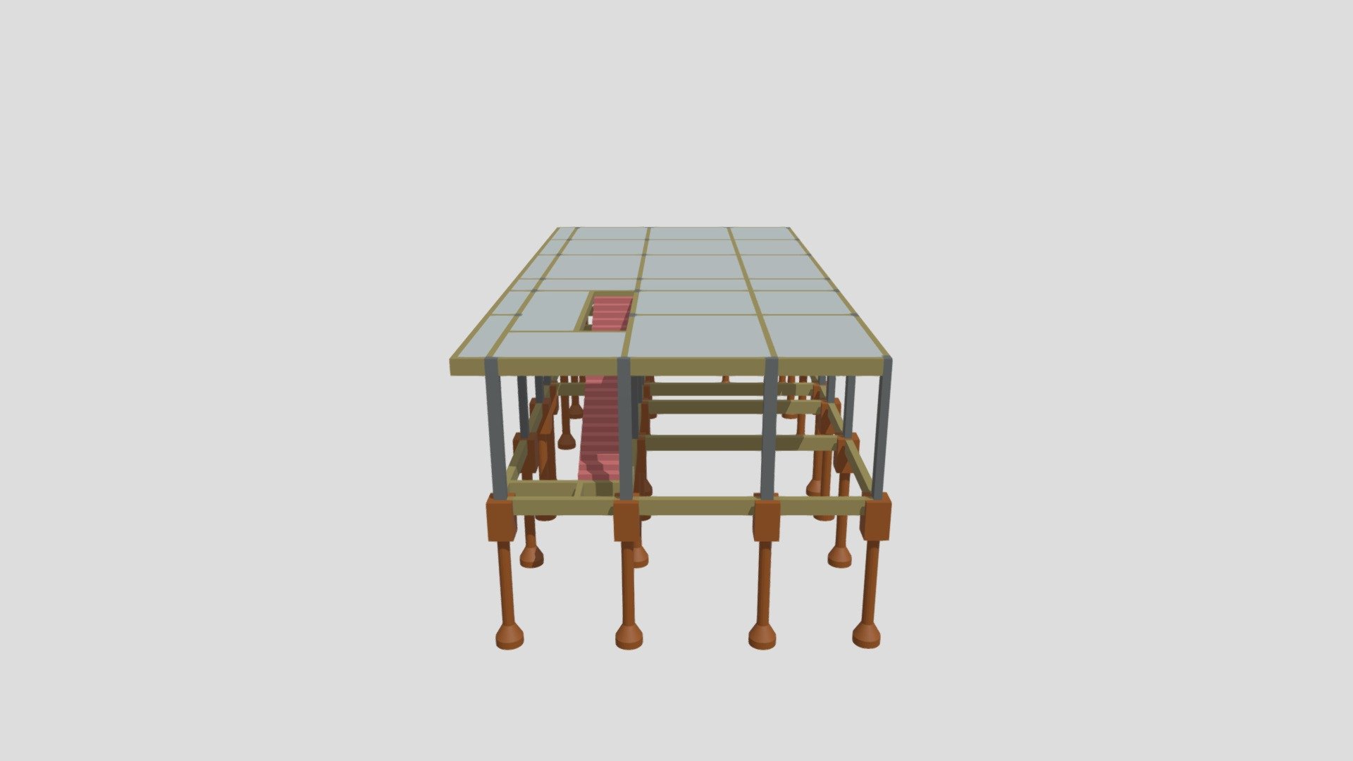 MODELO ESTRUTURAL 3D