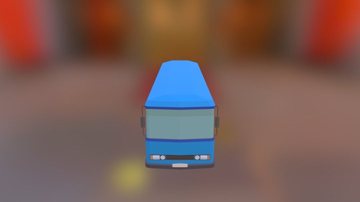 Prop Vehicle Bus01a 3D Model