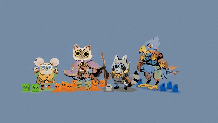 Quill - ROOT: A Game of Woodland Might and Right 3D Model