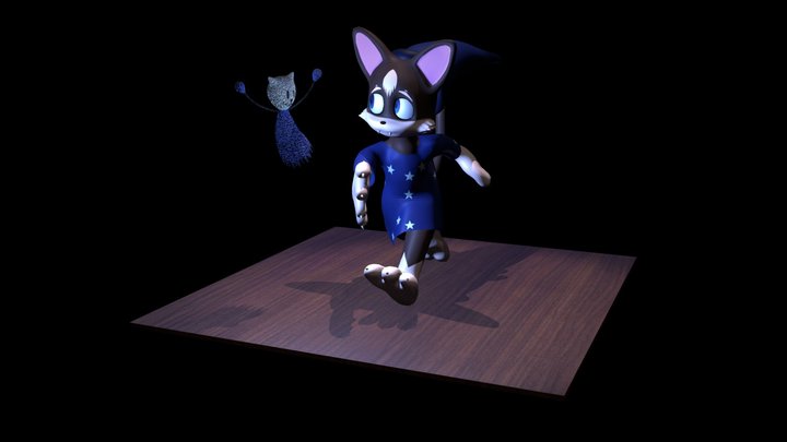 Nekomew's Potty Trouble 3D Model