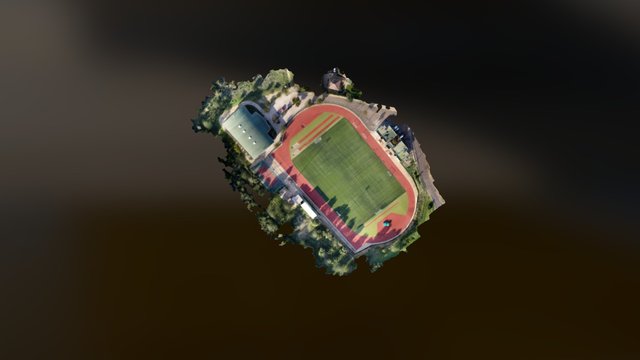 Stade Simplified 3d Mesh 3D Model