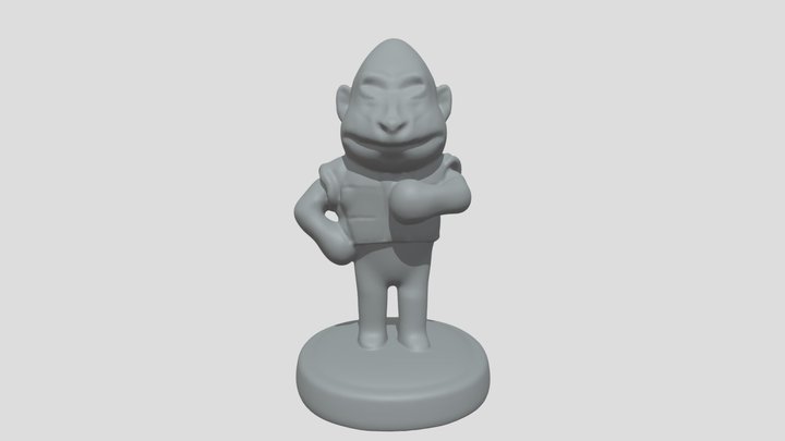 Amiibo Babu / Boone Animal Crossing 3D print 3D Model