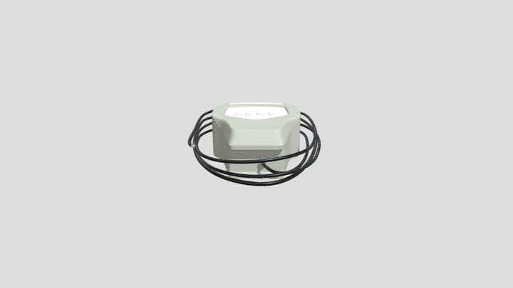 Wall Mounted Air Pump 3D Model
