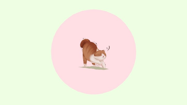 Cat 3D Model