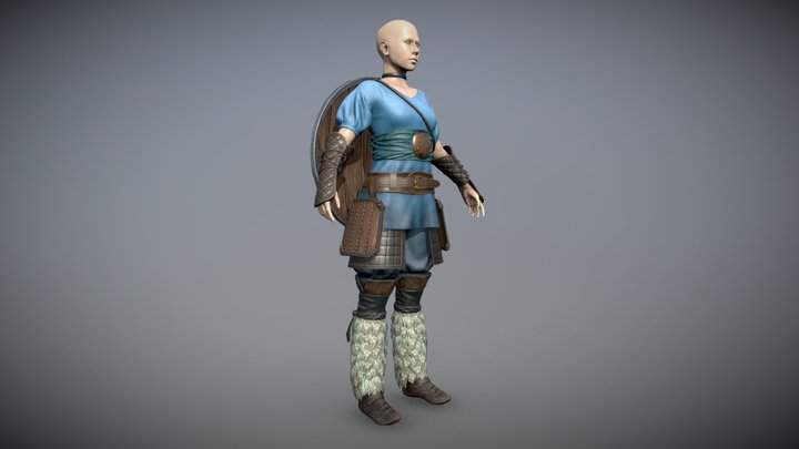 My_Character_Woman 3D Model