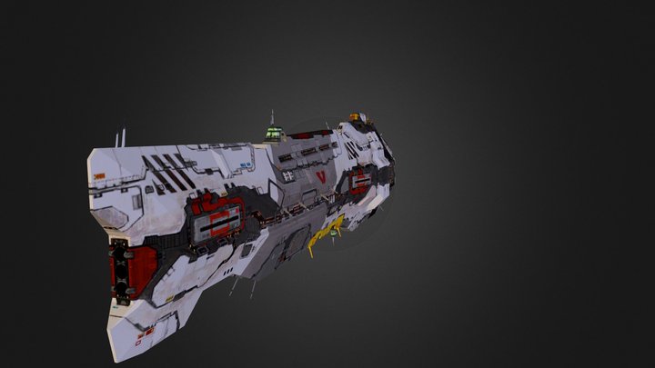 Vaygr Battlecruiser 3D Model