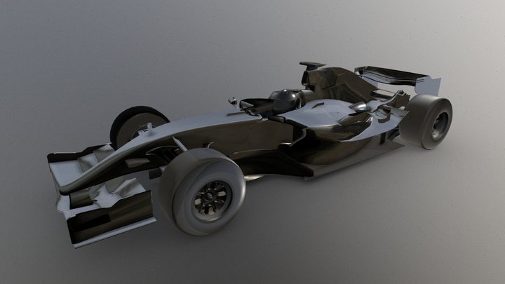 McLaren MP4-21 (Melbourne 2006) 3D Model