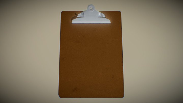 Clipboard – Free 3D Model STL
