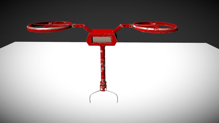 flying Robot test 3D Model