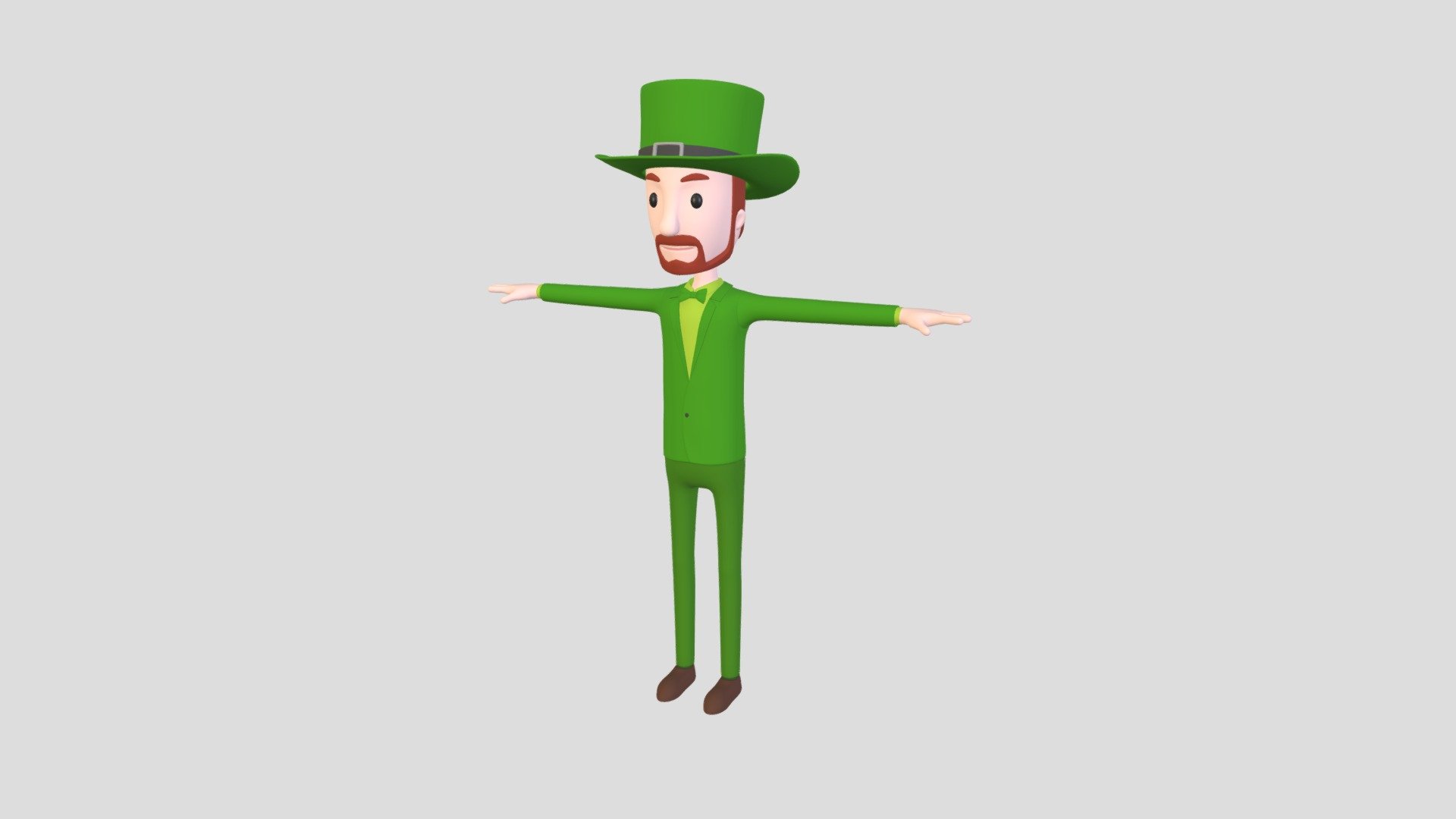 Cartoon Man039 Irishman