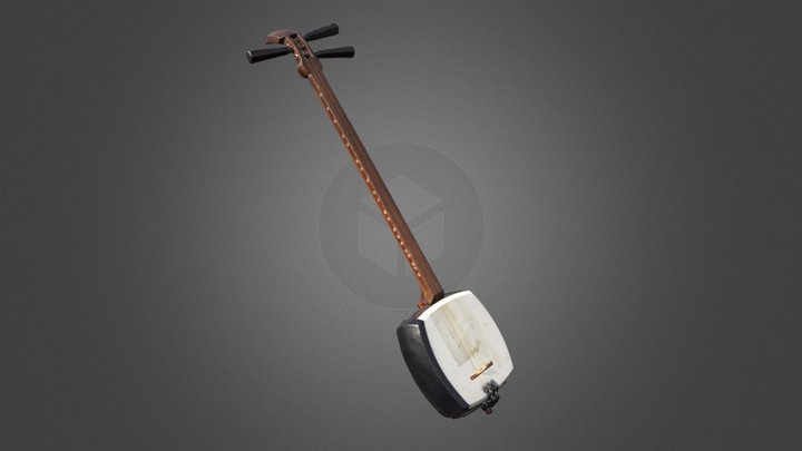 Tsugaru_shamisen 3D models - Sketchfab