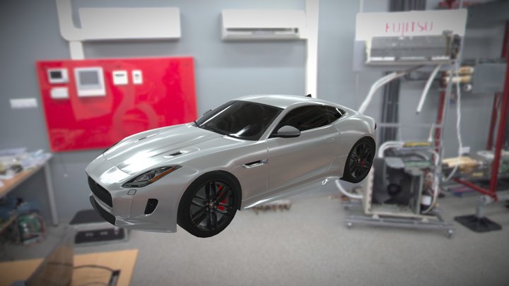 jaguar_f-type 3D Model