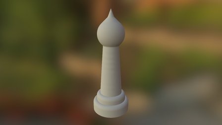 Alfil 3D Model