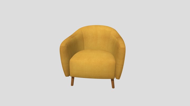 bed ACCENT CHAIR 3D Model